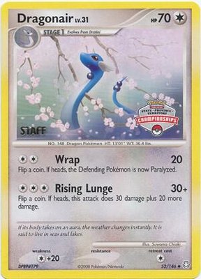 Dragonair (State Championships) [Staff], League & Championship Cards