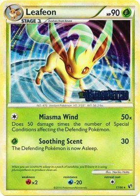 Leafeon (Prerelease), HGSS Promos