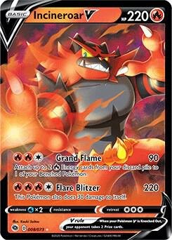 Incineroar V, Champion's Path