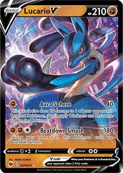 Lucario V, Champion's Path