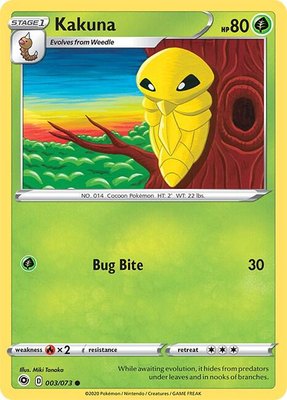 Kakuna, Champion's Path