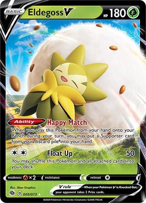 Eldegoss V, Champion's Path