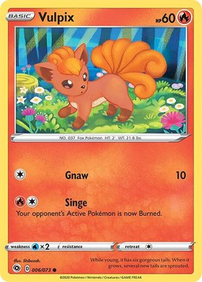 Vulpix, Champion's Path