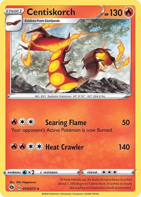 Centiskorch, Champion's Path