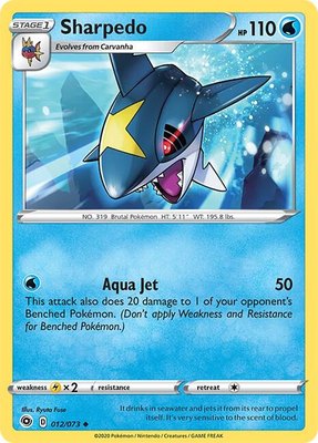 Sharpedo, Champion's Path