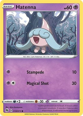Hatenna, Champion's Path