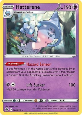 Hatterene, Champion's Path