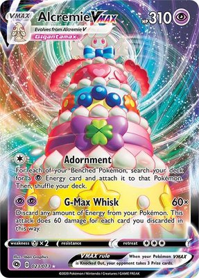 Alcremie VMAX, Champion's Path