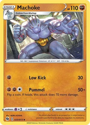 Machoke, Champion's Path
