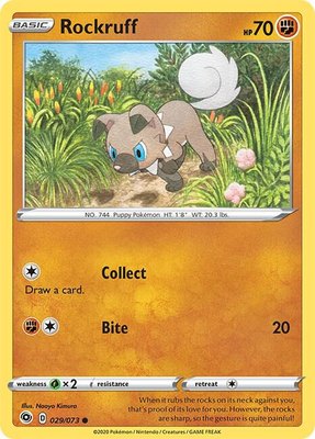 Rockruff, Champion's Path