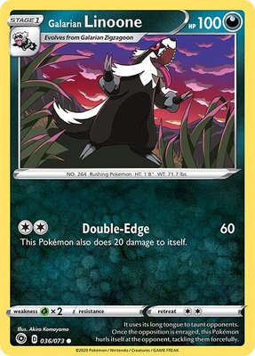Galarian Linoone, Champion's Path