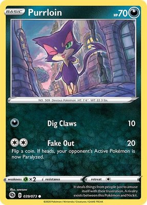 Purrloin, Champion's Path
