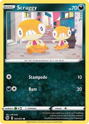 Scraggy, Champion's Path
