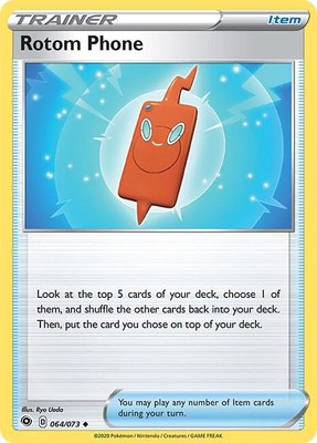 Rotom Phone, Champion's Path