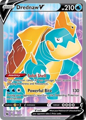 Drednaw V (Full Art), Champion's Path