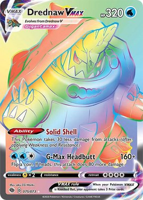 Drednaw VMAX (Secret), Champion's Path