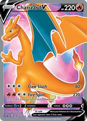 Charizard V, Sword & Shield Promo Cards