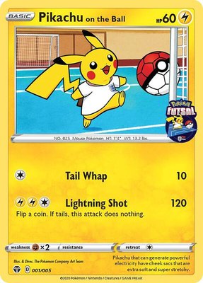 Pikachu on the Ball (Pokemon Futsal), Miscellaneous Cards & Products