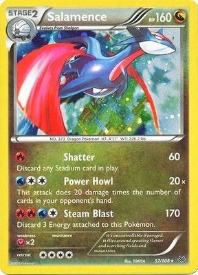 Salamence (Cosmos Holo), Blister Exclusives