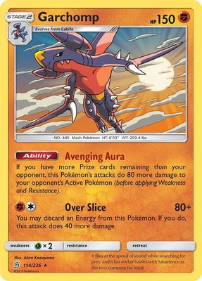 Garchomp (SM Unified Minds), Deck Exclusives