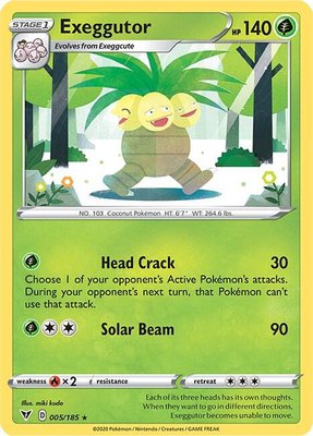 Exeggutor, Vivid Voltage