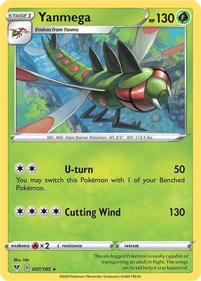Yanmega, Vivid Voltage