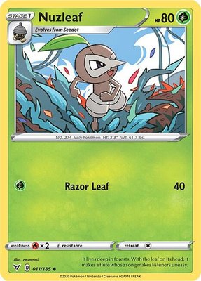 Nuzleaf, Vivid Voltage