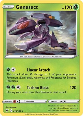 Genesect, Vivid Voltage