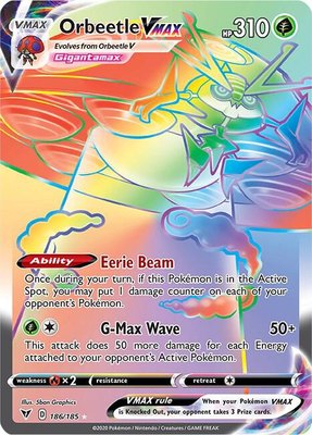 Orbeetle VMAX (Secret), Vivid Voltage