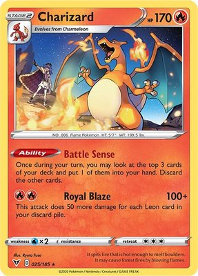 Charizard, Vivid Voltage