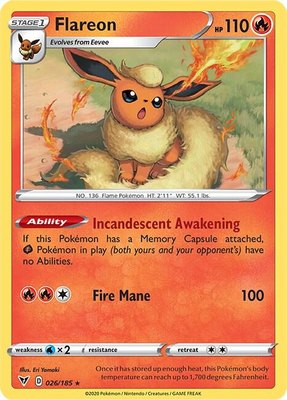 Flareon, Vivid Voltage