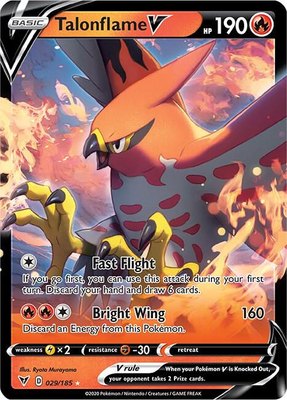 Talonflame V, Vivid Voltage