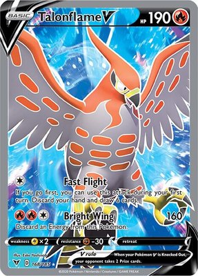Talonflame V (Full Art), Vivid Voltage