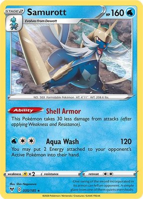 Samurott, Vivid Voltage
