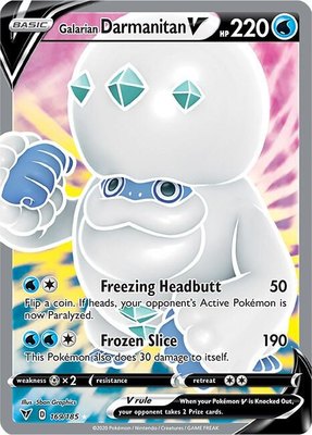 Galarian Darmanitan V (Full Art), Vivid Voltage