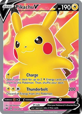 Pikachu V (Full Art), Vivid Voltage