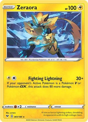 Zeraora, Vivid Voltage