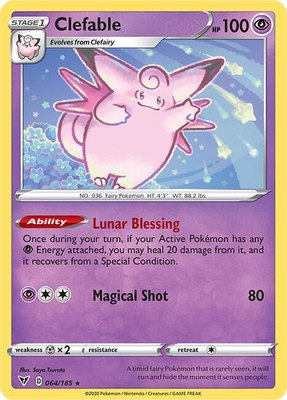 Clefable, Vivid Voltage
