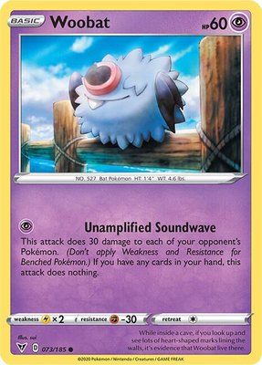 Woobat, Vivid Voltage