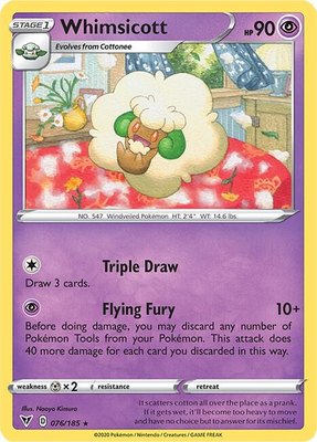 Whimsicott, Vivid Voltage