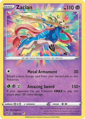 Zacian, Vivid Voltage