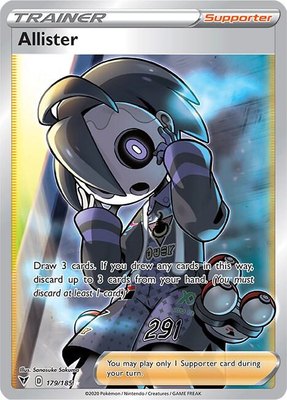 Allister (Full Art), Vivid Voltage
