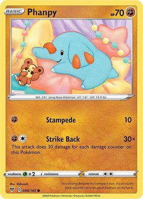 Phanpy, Vivid Voltage