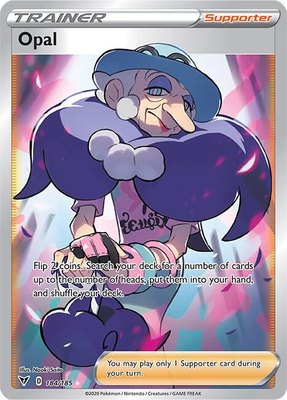 Opal (Full Art), Vivid Voltage