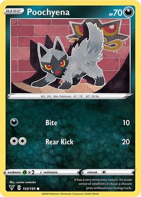 Poochyena, Vivid Voltage