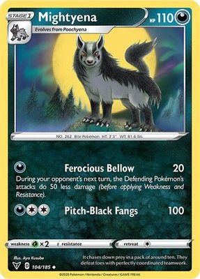 Mightyena, Vivid Voltage