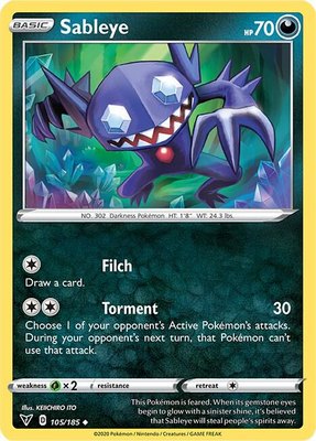 Sableye, Vivid Voltage