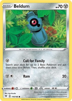 Beldum, Vivid Voltage