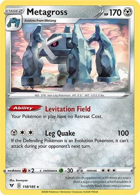 Metagross, Vivid Voltage