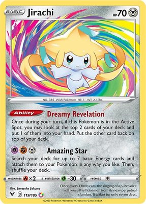Jirachi, Vivid Voltage